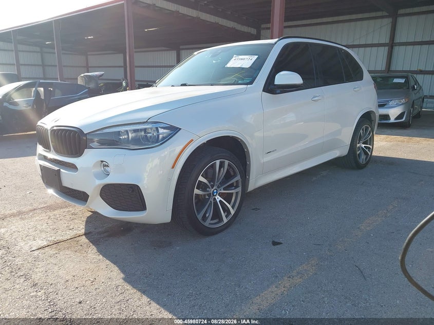 2015 BMW X5, Град, IAAI, VIN 5UXKR6C58F0J78786 — фото 2