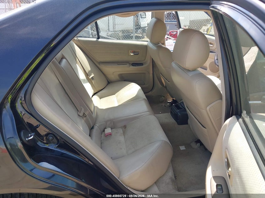 LEXUS IS 300 2001 VIN JTHBD182410030899