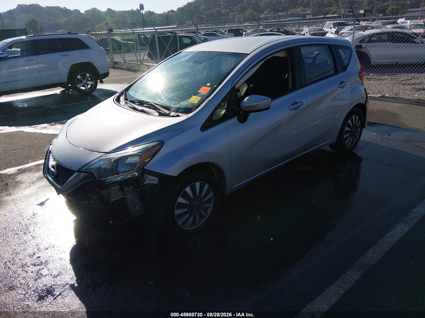 2018 Nissan Versa, Удар спереди, IAAI, VIN 3N1CE2CP0JL366163 — фото 2