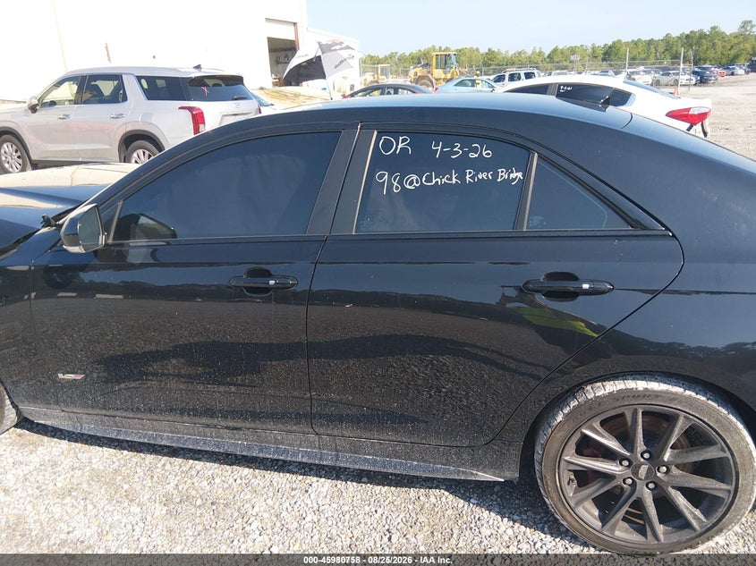 2023 CADILLAC CT4-V SEDAN 2.7L I-4 DI, DOHC, VVT, TURBO, PREMIUM , 325HP