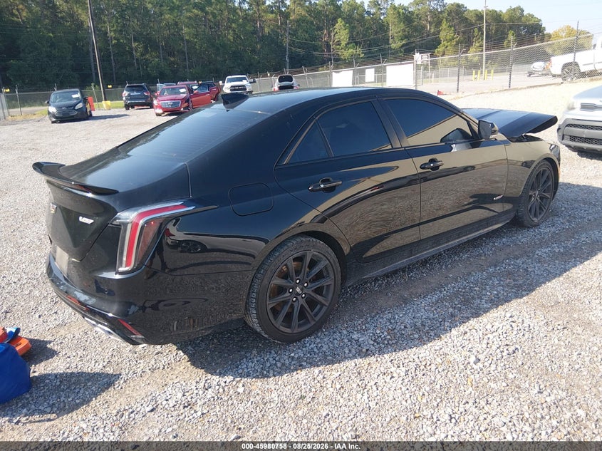 2023 CADILLAC CT4-V SEDAN 2.7L I-4 DI, DOHC, VVT, TURBO, PREMIUM , 325HP