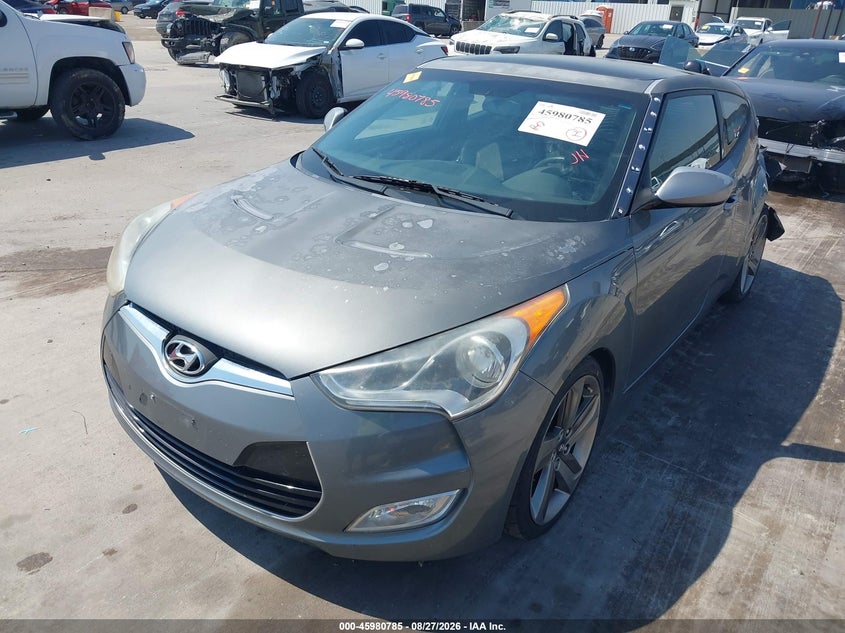 2012 Hyundai Veloster, Оба бока, IAAI, VIN KMHTC6AD3CU033141 — фото 2