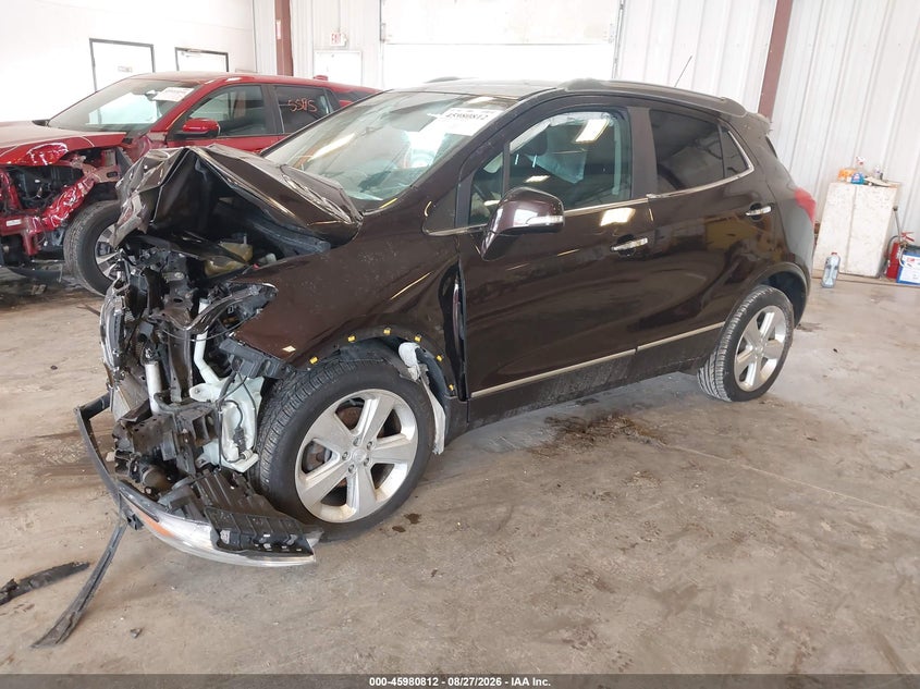 Vin: kl4cjasb0gb537765, lot: 46480052, buick encore 20162