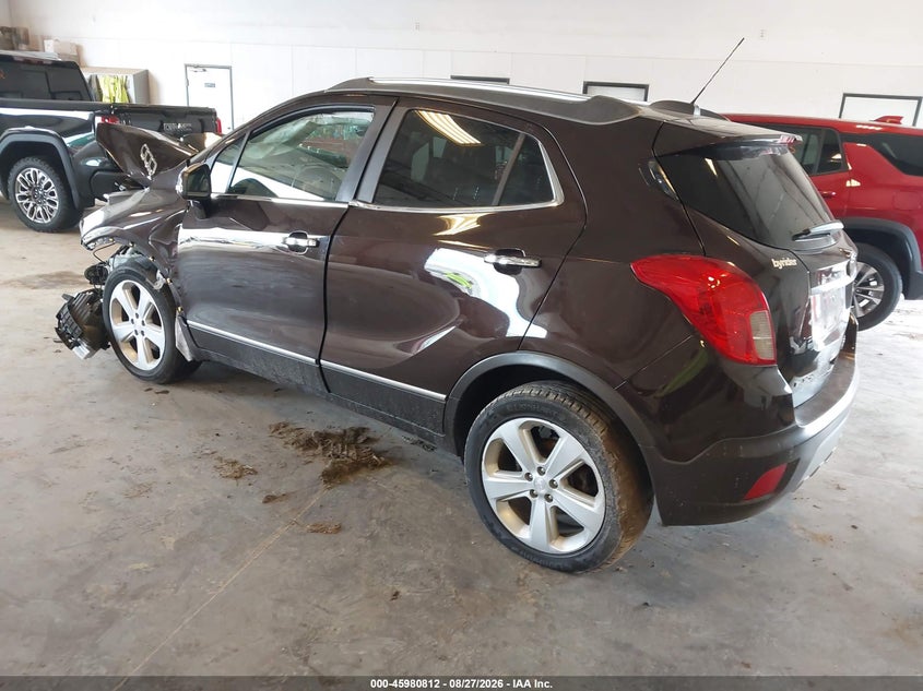 Vin: kl4cjasb0gb537765, lot: 46480052, buick encore 20163