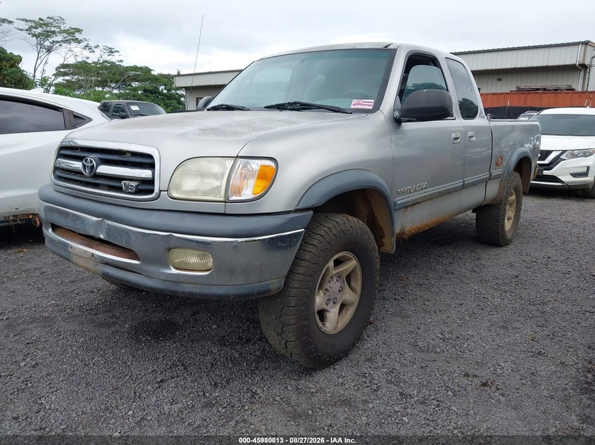 2001 Toyota Tundra, Удар сзади, IAAI, VIN 5TBBT44121S171947 — фото 2