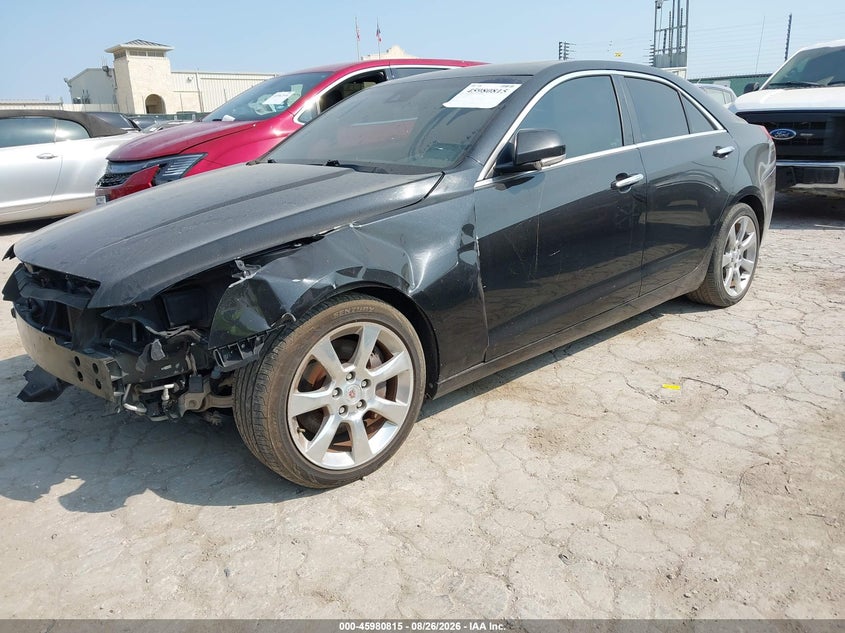 2014 Cadillac ATS, Left Front, IAAI, VIN 1G6AB5SA5E0101479 — photo 2