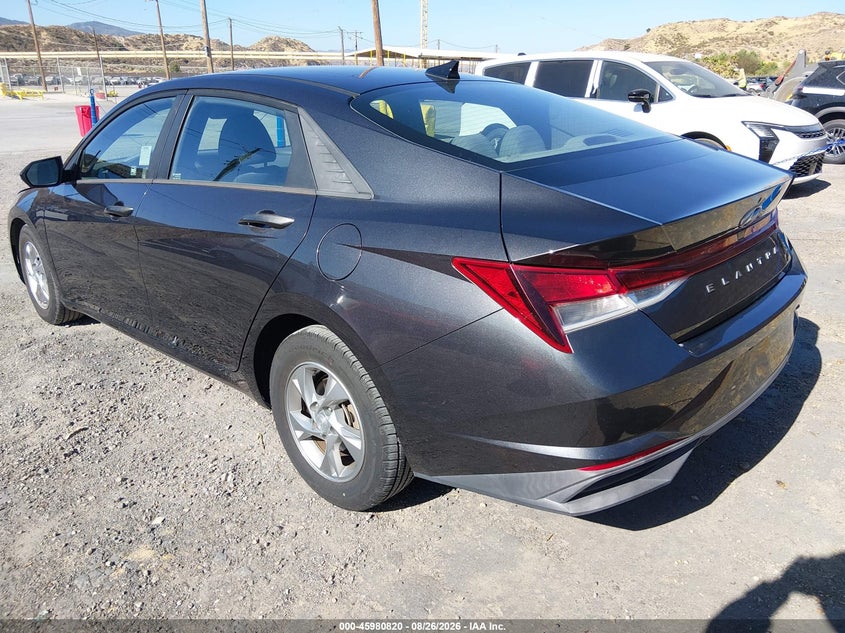 2021 HYUNDAI ELANTRA auction photo 3
