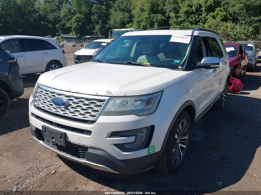 2016 FORD EXPLORER auction photo 2