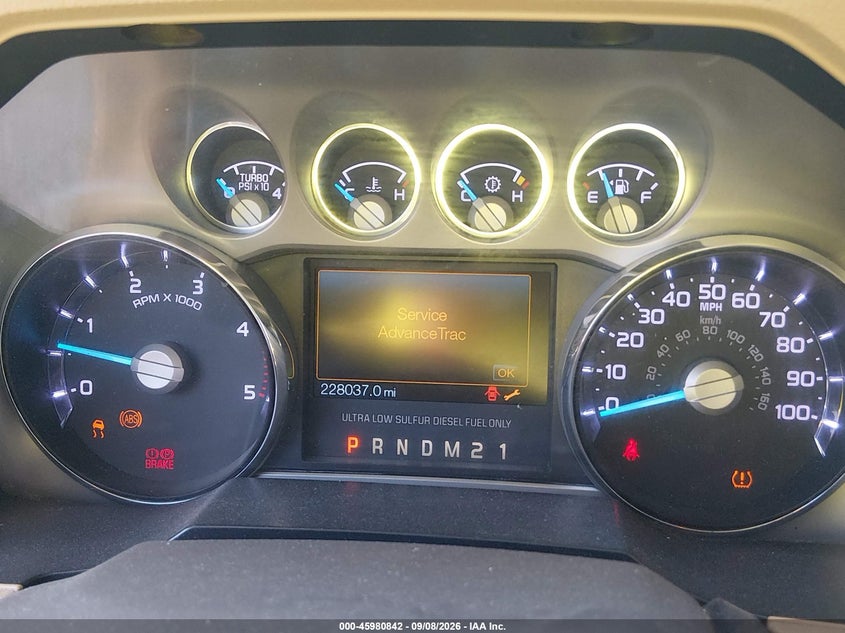 2016 FORD F250 PICKUP 6.7L V-8 DI, TURBO, 440HP