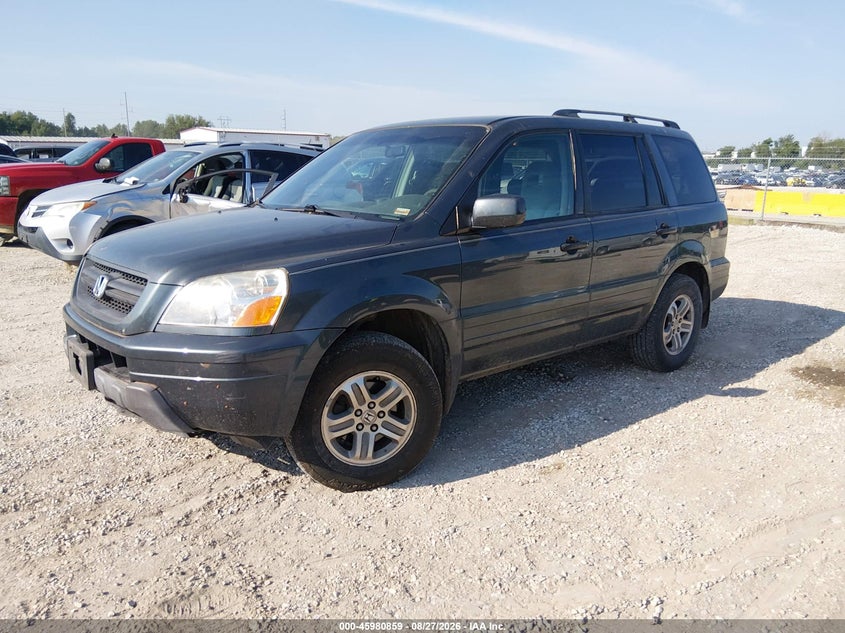 2005 Honda Pilot, Ходовая, IAAI, VIN 2HKYF18485H502084 — фото 2