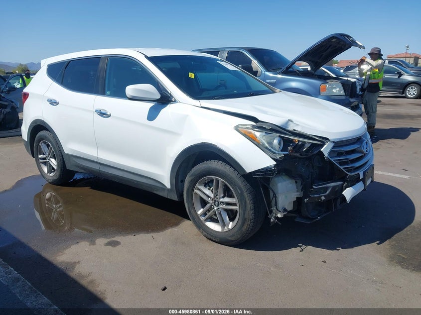 2017 Hyundai Santa Fe Sport 2.4L, Правый перёд, IAAI, VIN 5NMZTDLB8HH011231