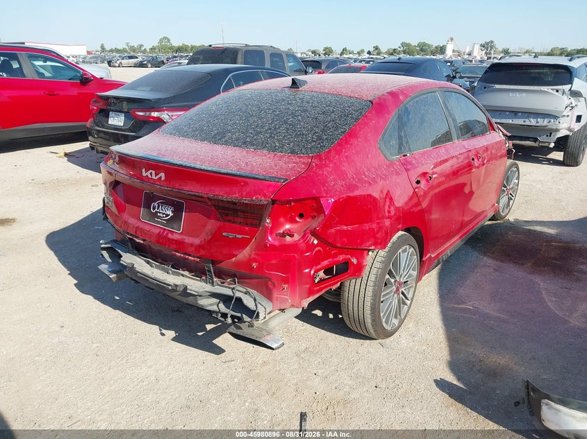 Vin: 3kpf44acxne477211, lot: 46480136, kia forte gt 20224