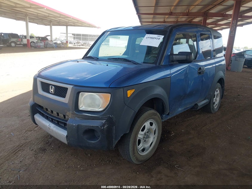 HONDA ELEMENT 2006 VIN 5J6YH28306L016982