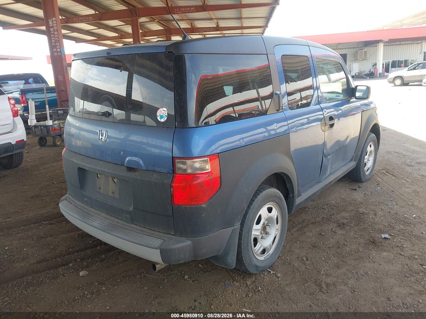 HONDA ELEMENT 2006 VIN 5J6YH28306L016982