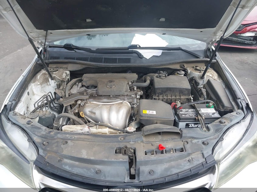 2017 TOYOTA CAMRY SEDAN 2.5L I-4 DOHC, VVT, 178HP