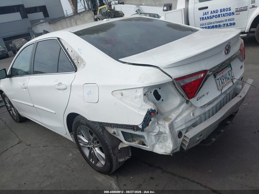 2017 TOYOTA CAMRY SEDAN 2.5L I-4 DOHC, VVT, 178HP