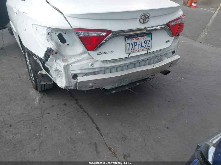 2017 TOYOTA CAMRY SEDAN 2.5L I-4 DOHC, VVT, 178HP
