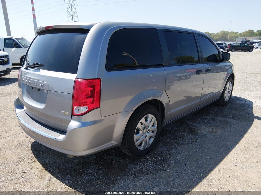 Vin: 2c4rdgbg8kr641646, lot: 46480163, dodge grand caravan se 20194