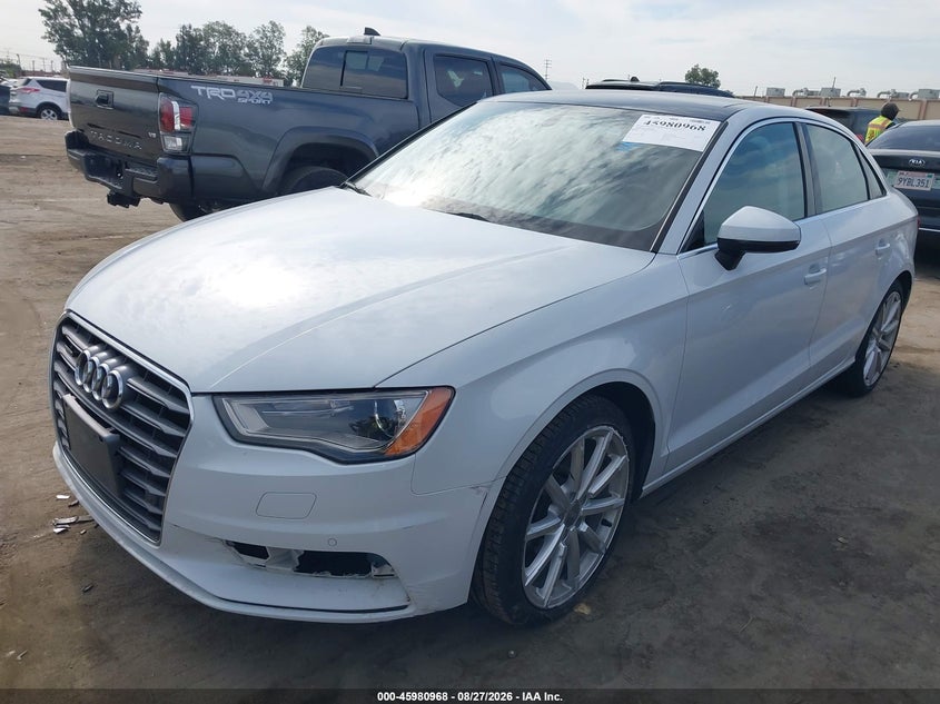 Vin: wauefgff7f1041525, lot: 46480208, audi a3 2.0t premium 20152