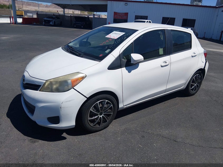 2013 TOYOTA YARIS auction photo 2