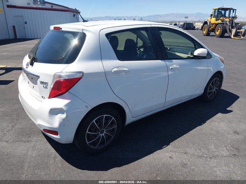 2013 TOYOTA YARIS auction photo 4