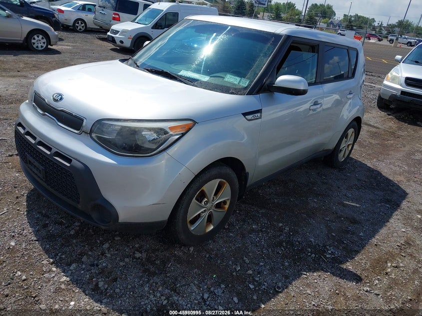 Vin: kndjn2a22g7828487, lot: 46480235, kia soul 20162