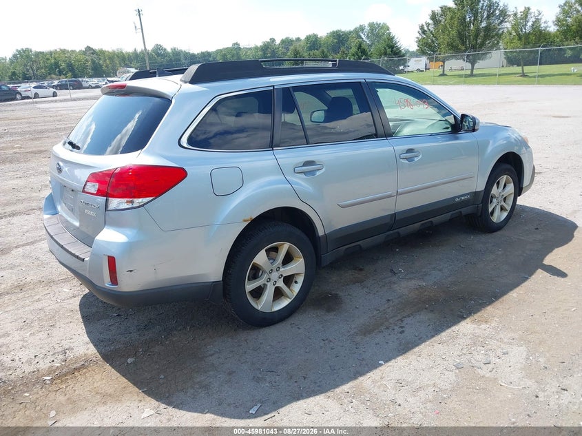 2014 SUBARU OUTBACK auction photo 4
