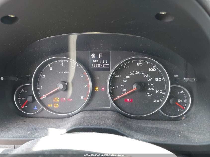 2014 SUBARU OUTBACK auction photo 7