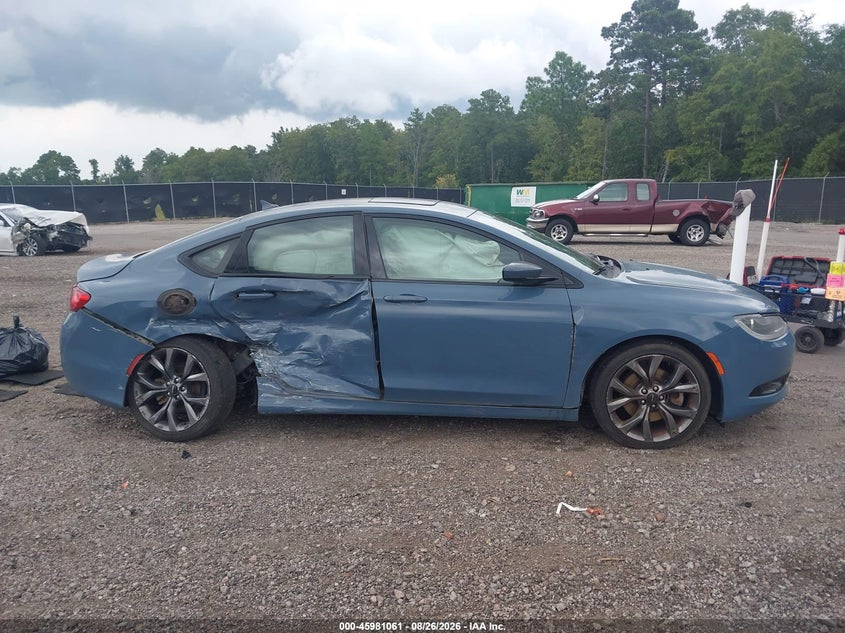 CHRYSLER 200 2015 VIN 1C3CCCBB7FN625614