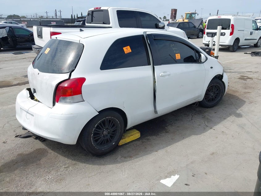 2009 TOYOTA YARIS — zdjęcie 4
