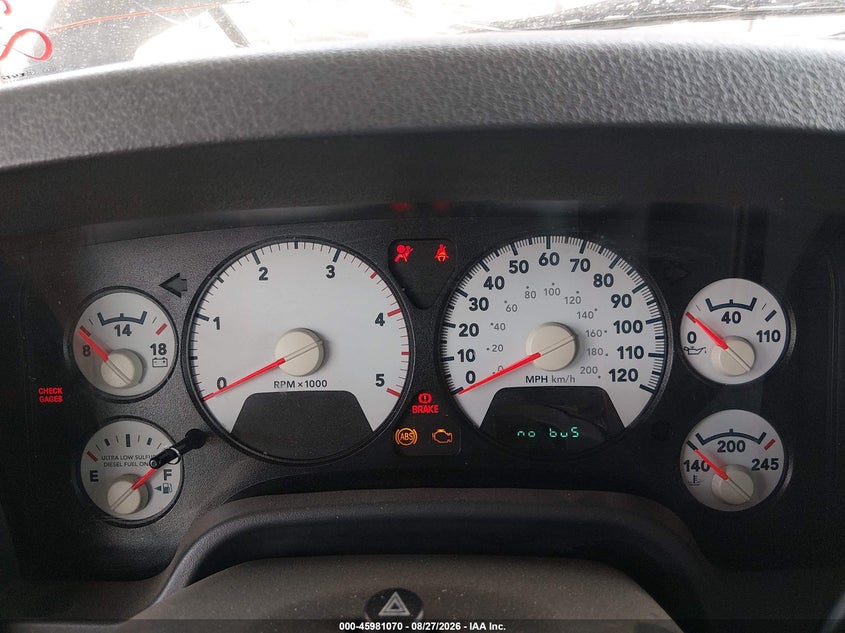 DODGE RAM 2500 2007 VIN 1D7KS28A57J607436
