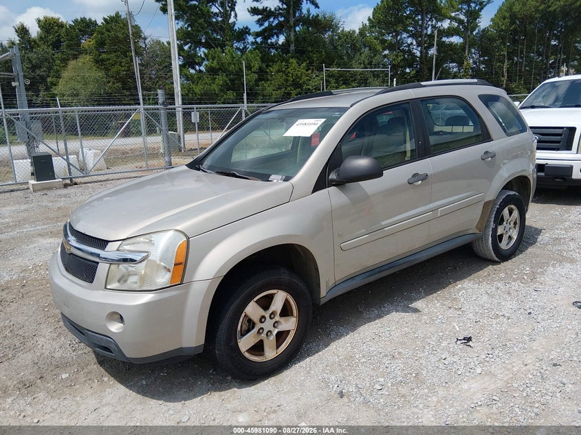 2009 Chevrolet Equinox, Обычный износ, IAAI, VIN 2CNDL13FX96215108 — фото 2