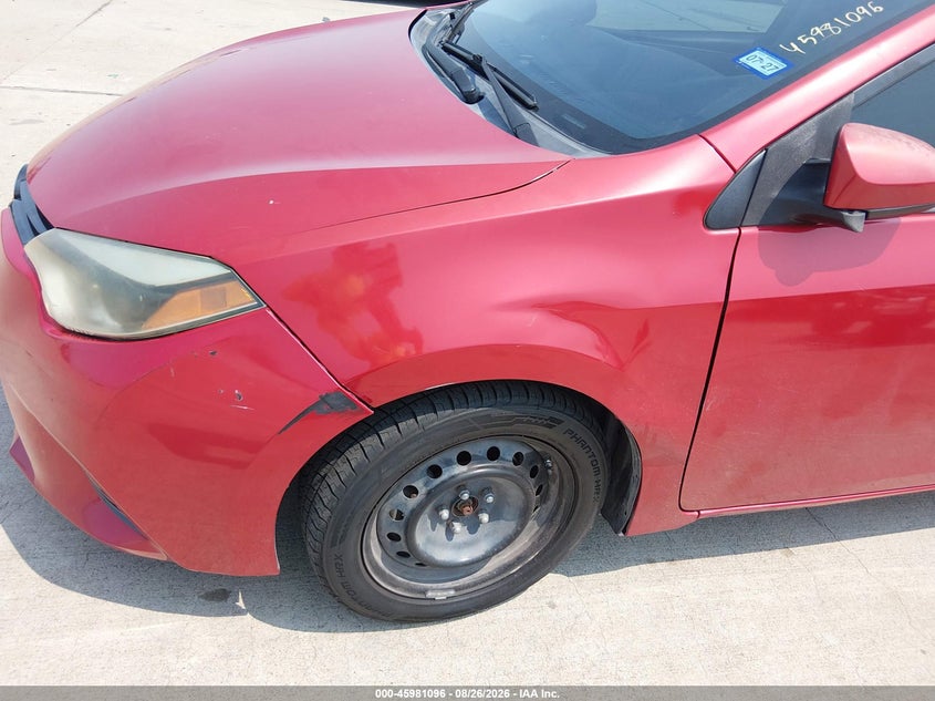 2015 TOYOTA COROLLA auction photo 6
