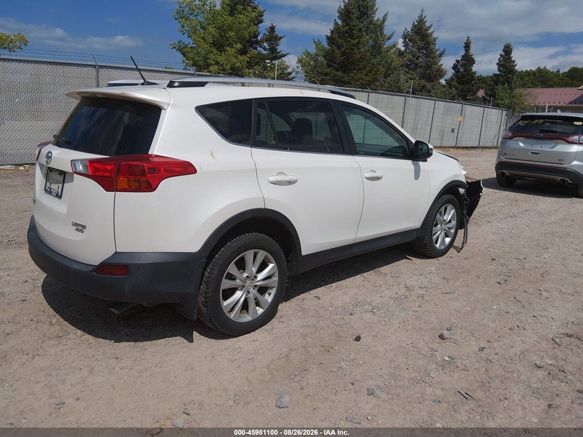 Vin: 2t3dfrev1dw086042, lot: 46480340, toyota rav4 limited 20134