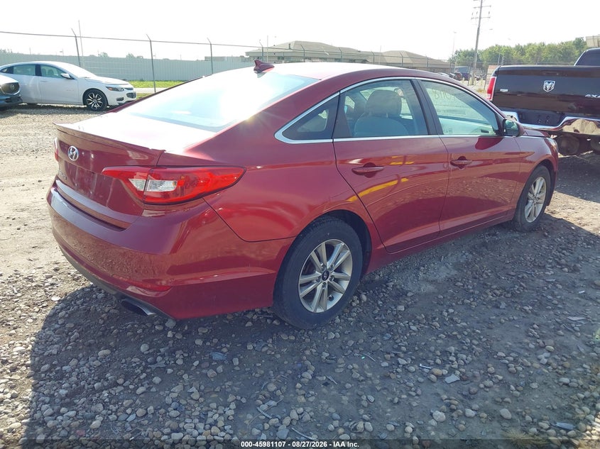 2016 HYUNDAI SONATA auction photo 4