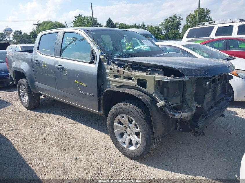 2021 CHEVROLET COLORADO 4WD  SHORT BOX LT