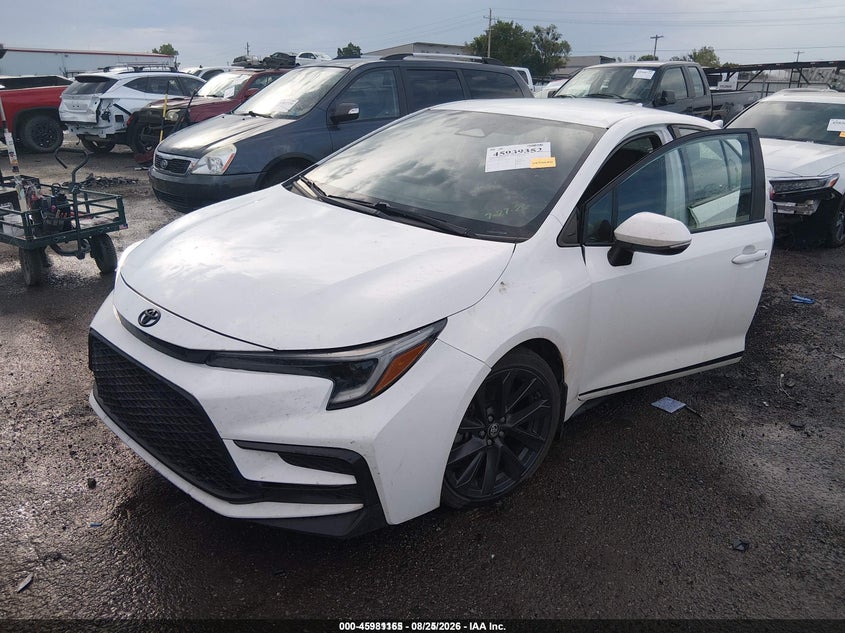 2024 Toyota Corolla, Вилучене, IAAI, VIN 5YFS4MCE6RP173990 — фото 2