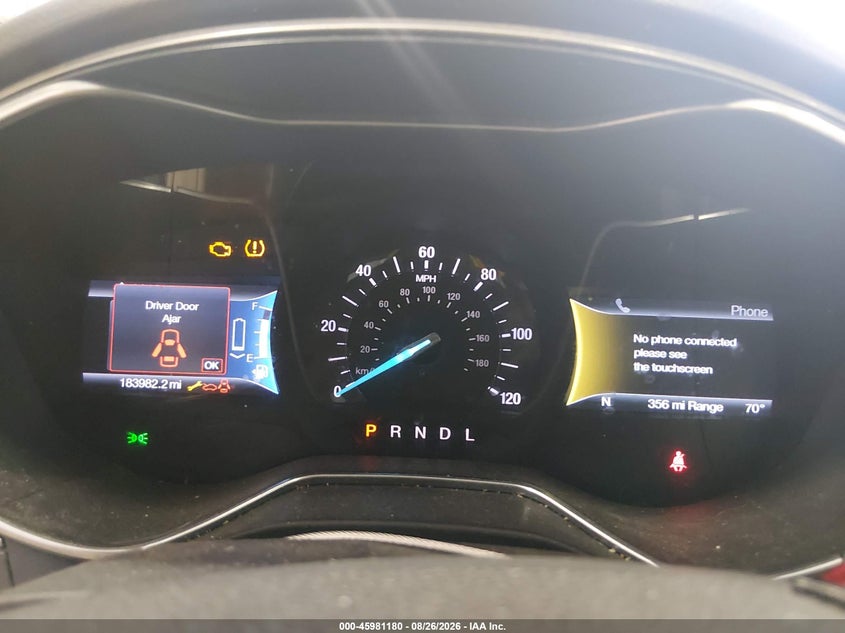 FORD FUSION ENERGI 2016 VIN 3FA6P0PU8GR138772