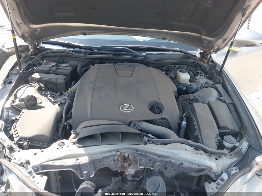 LEXUS IS 250 2014 VIN JTHCF1D27E5011809