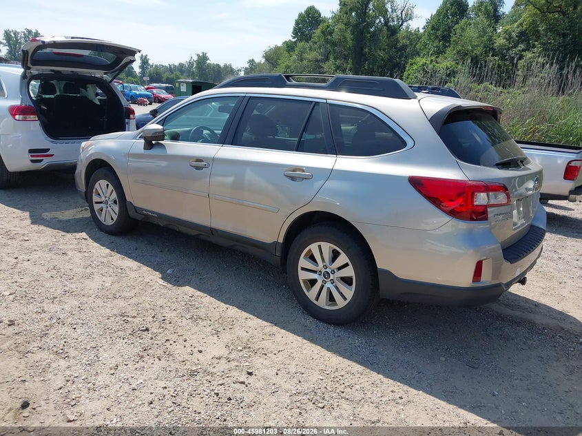 Vin: 4s4bsafc8f3311897, lot: 46480443, subaru outback 2.5i premium 20153