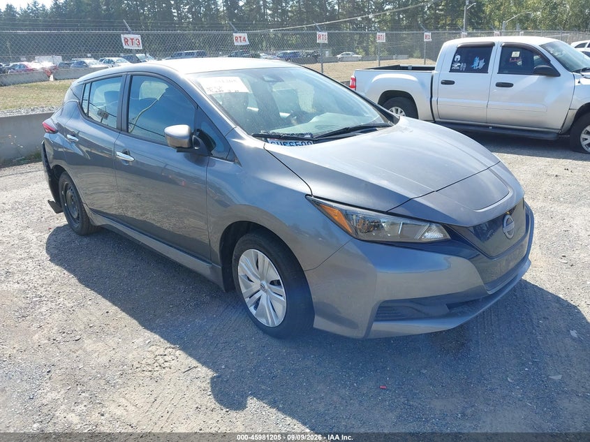 Vin: 1n4az1bvxpc555125, lot: 46480445, nissan leaf s 40 kwh 20231
