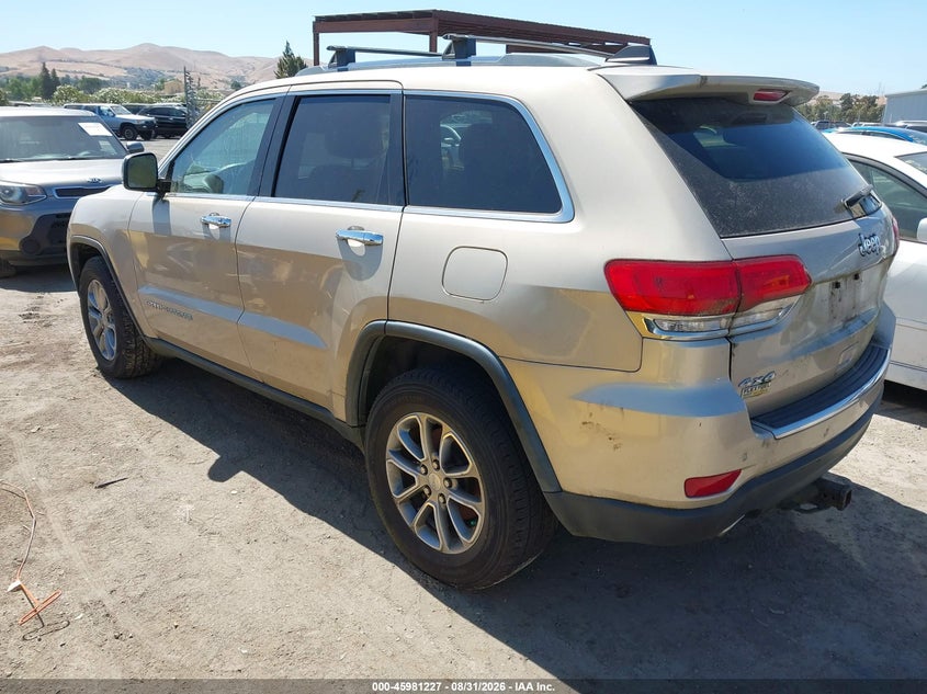 2014 JEEP GRAND CHEROKEE auction photo 3