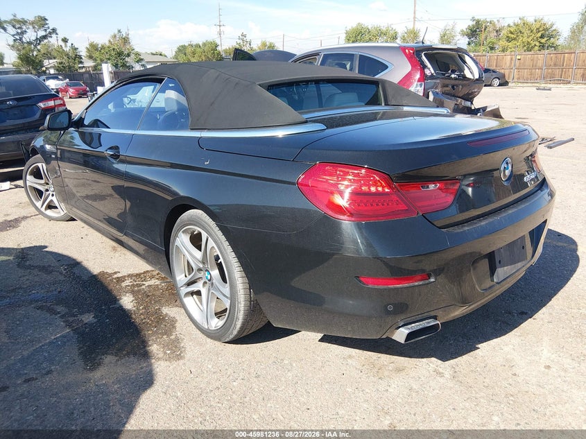 Vin: wbalz5c5xcc619454, lot: 46480476, bmw 650i xdrive 20123