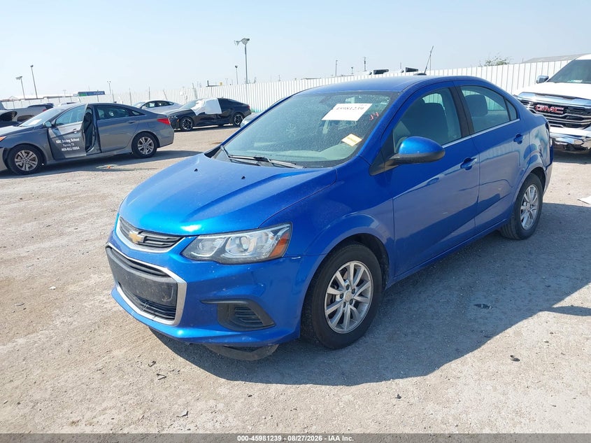 2019 Chevrolet Sonic, Rear, IAAI, VIN 1G1JD5SB6K4105019 — photo 2
