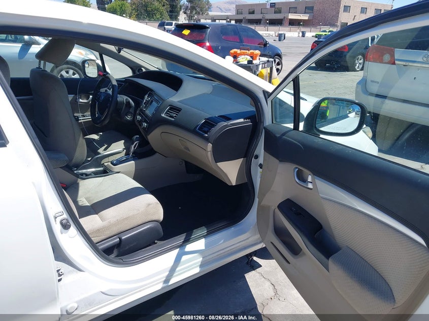 2013 HONDA CIVIC HYBRID auction photo 5