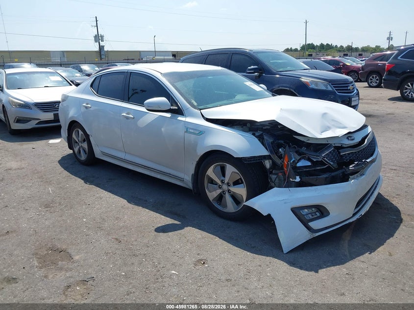 Vin: knagn4ad4f5091470, lot: 46480505, kia optima hybrid ex 2015 img_1