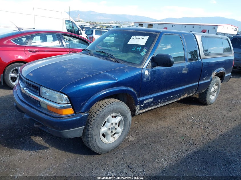 CHEVROLET S-10 2002 VIN 1GCDT19W828218696