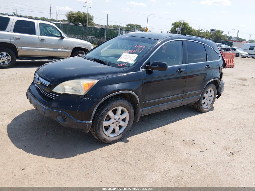 2007 Honda CR-V, Лівий зад, IAAI, VIN JHLRE38757C039917 — фото 2