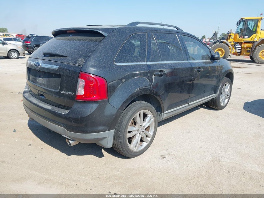 Vin: 2fmdk3kc0dba97544, lot: 46480534, ford edge limited 20134
