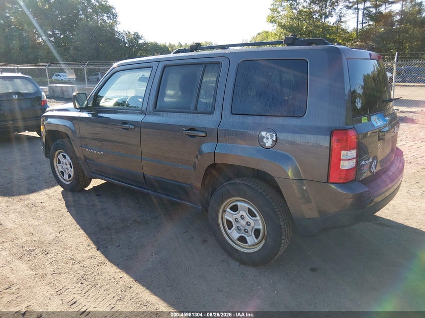 2015 JEEP PATRIOT auction photo 3